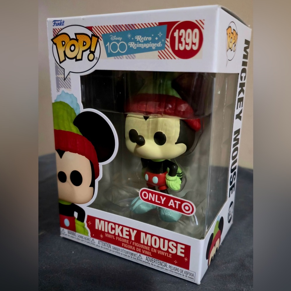 Funko Pop Disney 100 Retro Reimagined MICKEY MOUSE NEW